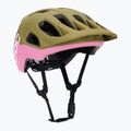 Fahrradhelm POC Cularis olivine green matt/thulite pink matt