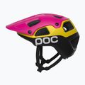 Fahrradhelm POC Cularis Pure rhos red matt/citrine yellow matt 2