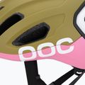Fahrradhelm POC Amidal olivine green matt/thulite pink matt 7