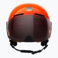 Kinder-Skihelm POC POCito Obex Visor S2 Jr fluorescent orange 3