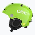 Kinder-Skihelm POC POCito Fornix MIPS fluorescent yellow/green 2
