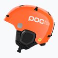 Kinder-Skihelm POC POCito Fornix MIPS fluorescent orange 2