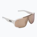 Sonnenbrille POC Aspire hydrogen white/clarity trail/Paartly sunny silver