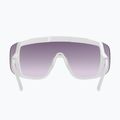 Sonnenbrille POC Devour hydrogen white/clarity road/sunny silver 3