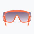 Sonnenbrille POC Devour fl.orange translucent/clarity road/Paartly sunny gold 3