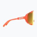 Sonnenbrille POC Devour fl.orange translucent/clarity road/Paartly sunny gold 4