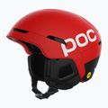 Skihelm POC Obex BC MIPS prismane rot matt