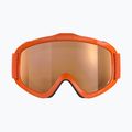 POC POCito Iris fluoreszierend orange/teilweise sonnig hellorange Kinderskibrille 2