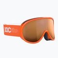 Kinder-Skibrille POC POCito Retina Jr S2 fluorescent orange/partly sunny light orange