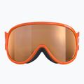 Kinder-Skibrille POC POCito Retina Jr S2 fluorescent orange/partly sunny light orange 3