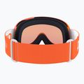 Kinder-Skibrille POC POCito Retina Jr S2 fluorescent orange/partly sunny light orange 4