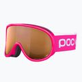Kinder-Skibrille POC POCito Retina Jr S2 fluorescent pink/partly sunny light orange 2