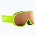 Kinder-Skibrille POC POCito Retina Jr S2 fluorescent yellow/green/partly sunny light orange