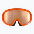 Skibrille Kinder POC POCito Opsin fluorescent orange/partly sunny light orange 2