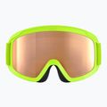 Skibrille Kinder POC POCito Opsin fluorescent yellow/green/partly sunny light orange 2