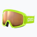 POC POCito Opsin fluoreszierende gelb/grün/teilweise sonnig hellorange Kinderskibrille 4