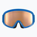 Skibrille Kinder POC POCito Opsin fluorescent blue/partly sunny light orange 2