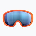 POC Fovea Mid Skibrille zink orange/teilweise sonnig blau 2