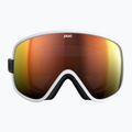 Skibrille POC Vitrea hydrogen white/partly sunny orange 2