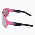 Fahrradbrille POC Aspire pink/uranium black translucent/clarity road gold 4