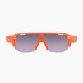 POC Do Half Blade fluoreszierende orange transluzente Fahrradbrille 7