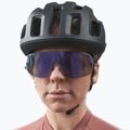 Fahrradbrille POC Elicit purple quartz translucent/clarity road silver 8