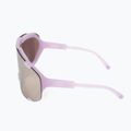 Fahrradbrille POC Devour purple quartz translucent/clarity road silver 5