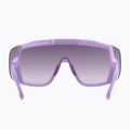 Fahrradbrille POC Devour purple quartz translucent/clarity road silver 8