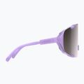 Fahrradbrille POC Devour purple quartz translucent/clarity road silver 9