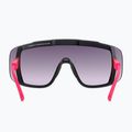 Fahrradbrille POC Devour fluo pink/uranium black translucent/clarity road gold 8