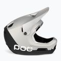 Fahrradhelm POC Coron Air MIPS argentite silver/uranium black matt 3
