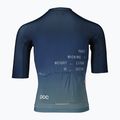 Fahrradtrikot für Männer POC Pristine Print gradient turmaline navy 6