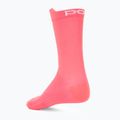 Radsocken POC Lithe MTB Mid ammolite coral 2