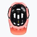 Fahrrad Helm POC Kortal Race MIPS ammolite coral/uranium black matt 2