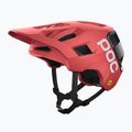 Fahrrad Helm POC Kortal Race MIPS ammolite coral/uranium black matt 3