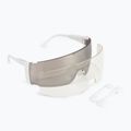 Fahrradbrille POC Propel hydrogen white/clarity road silver