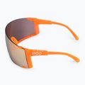Fahrradbrille POC Propel fluorescent orange translucent/clarity road gold 5