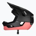 POC Otocon Fahrradhelm Uranium schwarz/Ammolite Koralle matt 5
