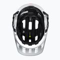 MTB Fahrradhelm POC Tectal Race MIPS argentite silber/uranium schwarz matt 6