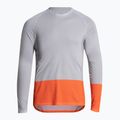 Herren-Radsport-Langarmhemd POC MTB Pure granite grey/zink orange 3