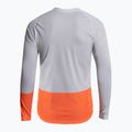 Herren-Radsport-Langarmhemd POC MTB Pure granite grey/zink orange 4