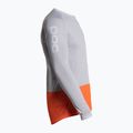 Herren-Radsport-Langarmhemd POC MTB Pure granite grey/zink orange 5