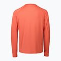 Herren-Radsport-Langarmhemd POC Reform Enduro Jersey ammolite coral 2