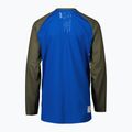 Kinder-Radsport-Langarmshirt POC Essential MTB natrium blue/epidote green 2