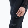 Fahrradhosen für Männer POC Thermal Cargo Tights uranium black 3