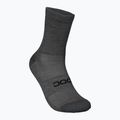 Radsocken POC Zephyr Merino Mid sylvanite grey melange