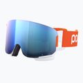 Skibrille POC Nexal Clarity Comp fluorescent orange/hydrogen white/spektris blue 8