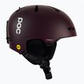 Skihelm POC Fornix MIPS garnet red matt 4