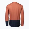 Herren-Radsport-Langarmhemd POC MTB Pure himalayan salt/turmaline navy 2