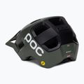 Fahrradhelm POC Kortal Race MIPS epidote green/uranium black metallic/matt 4